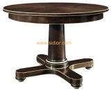(CL-3323) Antique Hotel Restaurant Dining Furniture Round Wooden Dining Table
