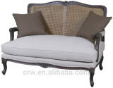 Great Nice Luxury Two Seater Sofa Furniture with Rattan Back
