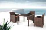 Rattan Furniture Outdoor Dining Table and Outdoor Chair