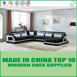 Contemporary Italian Home Furniture Corner Modern Leather Sofa