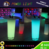 Bar Furniture Illuminated LED Cylinder Table