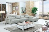 Modern L Shape New Italian Leather Living Room Sofa (SBL-9148)