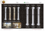 PU Column Decoration Polyurethane Moulding Pillar Hn-88xx