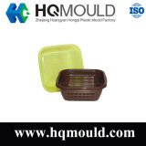 Plastic Injection Rattan Cover Basket Mould