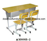 High Quality Wooden Furniture School Table and Chair
