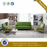 Modern Office Furniture Genuine Leather Couch Office Sofa (HX-CF018)