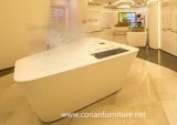 Special Shop Display Units Corian Solid Surface Cosmetic Display Units