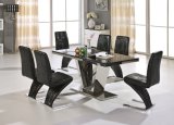 Modern Style Home Furniture Marble Dining Table Set
