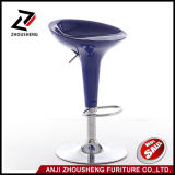 Wholesale Modern ABS Plastic Chromed Base Bar Stools Chair Zs-101