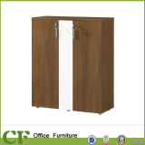 Low Matched Color Office Wooden Cabinet with 2 Swing Doors