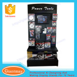 Floor Exhibition Display Stand with LCD Screen and LED Lighting