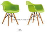 Home Furniture High Quality modern Design Solid Wood Legs Plastic Chair