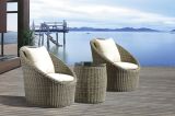 Italy Rattan Table Outdoor Table with Rattan Chair