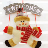 OEM Christmas Plush Stuffed Hang Craft for Decoration Ornaments