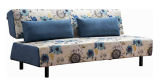 Antique Style Two Folded Sofa Cum Bed for Living Room