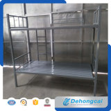 Hot Galvanized Modern Dormitory Wrought Iron Bunk Bed for School