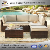 Well Furnir Sectional Rattan Sofa with Cushion WF-17020