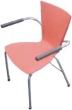 Plastic&Steel Exhibition Booth Display Stand Leisure Chair