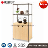 Patent Design Home Furnishings Living Room Storage Steel-Wooden Cabinet