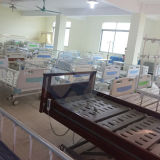 Center Brake System Five Functions Electric ICU Hospital Bed for Patient Care Bed