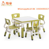 Plastic Kindergarten Tables and Chairs for Kids Studying