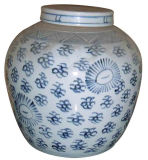 Antique Blue and White Porcelain Bottle Lw032