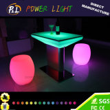 Home Glow LED Furniture Plastic Dining Table