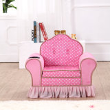 Pink Girl Crushed Velvet Sofa, Love Seat Fabric Sofa