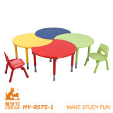 Colorful Kindergarten Furniture&Adjustable Wooden Desks