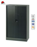 PVC Metal Power Coating Office Use Filing Storage Tambour Door Cabinet