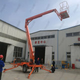 Movable Diesel Hydraulic Trailer Towable Boom Lift Table