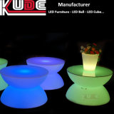 LED Bar Light Dining Table Round Dining Table Set