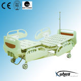 Triple Cranks Mechanical Hospital Patient Nursing Bed (A-2)