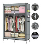 Modern Simple Wardrobe Household Fabric Folding Cloth Ward Storage Assembly King Size Reinforcement Combination Simple Wardrobe (FW-29A)