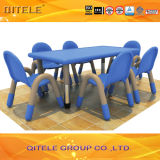 School Children Plastic Table with Stainless Steel Table Leg (IFP-034)
