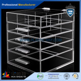 4 Layer Acrylic Display Box with Lock Acrylic Display Box for Boutique