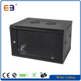 Single Section Wall Mounted Cabinet with Glass Door Data Center Enclosure Rack