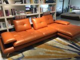 Best-Selling Modern Living Room Leather Sofa L8817