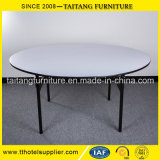 Chinese Factory PVC and Plywood Top, Metal Frame Folding Table
