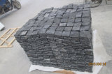 China Grey Granite Cheap Cube Paving Stone G654 Natural Split Flamed