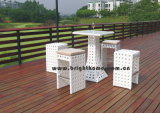Garden Furniture Rattan Chair Tabe Bar Set