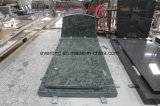 New Design Green Granite Grave Funeral Monuments