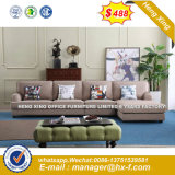 Brown Color 1+1+3 Sets Leather Office Sofa (HX-SN8051)