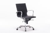 MID Back Leather Manager Office Furniture PU Office Chair with Gas Lift