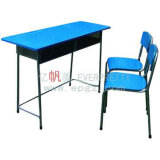 Youth Plastic Double Desk Chairs, Purple Desk Chair, Double Desk for Sale