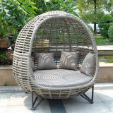 Spherical   Sunshine Lounge Beach   Circular Garden Furniture Rattan Sunbed T684