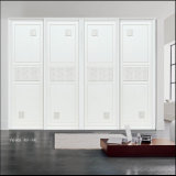 Fo Shan Manufacture Wardrobe with PVC Sliding Door (zh-5046)