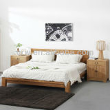 Reclaimed Elm Bed Elegant Wood Bed
