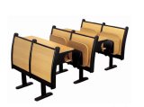 Metal and Wooden Lecture Theatre Desk & Chair (RX-672)