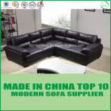 Modern Design Brown Color Leather Corner Sofa